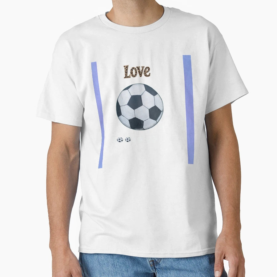 Love Football T-Shirt - Unique Graphic for Adults - T-Shirt, Sweatshirt, Hoodie