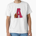 Alabama Football Monogram T-Shirt - Aesthetic Graphic for Adults - T-Shirt, Sweatshirt, Hoodie