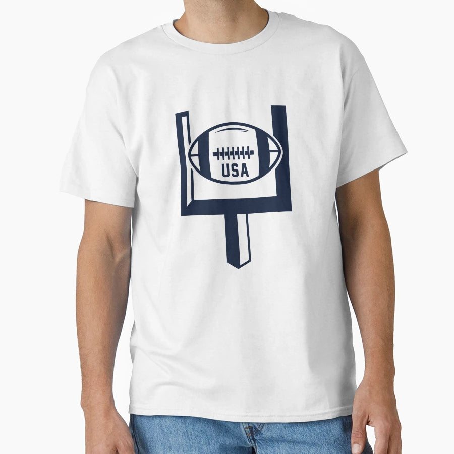 Usa Football T-Shirt - Novelty Apparel for Adults - T-Shirt, Sweatshirt, Hoodie