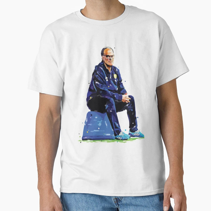 Seau Marcelo Bielsa T-Shirt - Aesthetic Graphic for Adults - T-Shirt, Sweatshirt, Hoodie