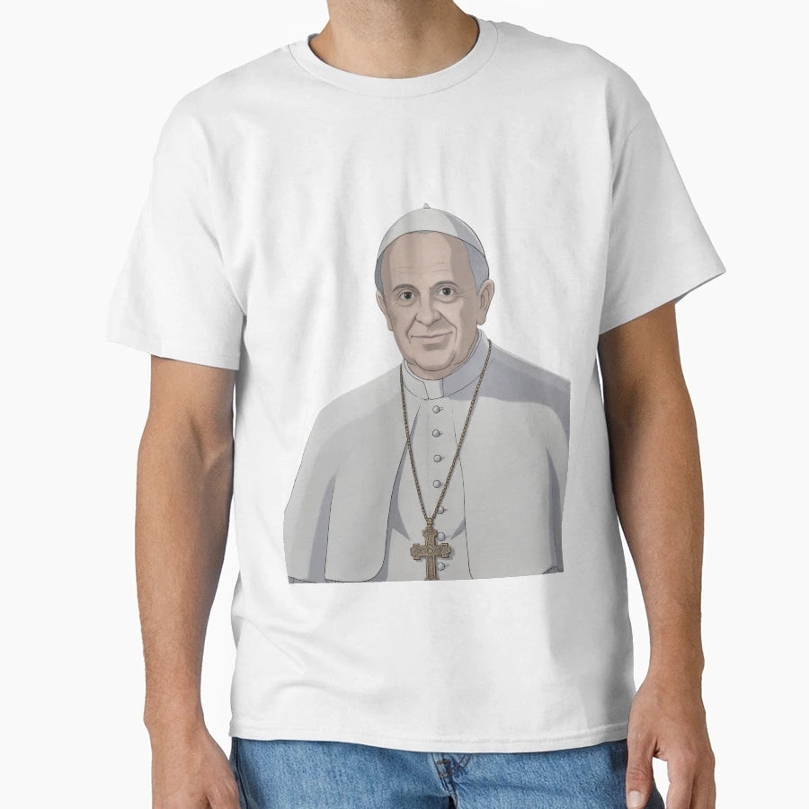 Pope Francis T-Shirt - Trendy Graphic Unisex - T-Shirt, Sweatshirt, Hoodie