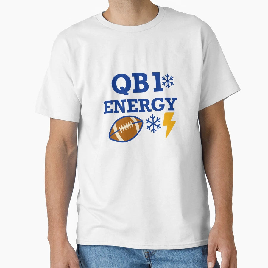 Qb1 Energy Buffalo Football Mafia Fan T-Shirt - Novelty Apparel for Adults - T-Shirt, Sweatshirt, Hoodie