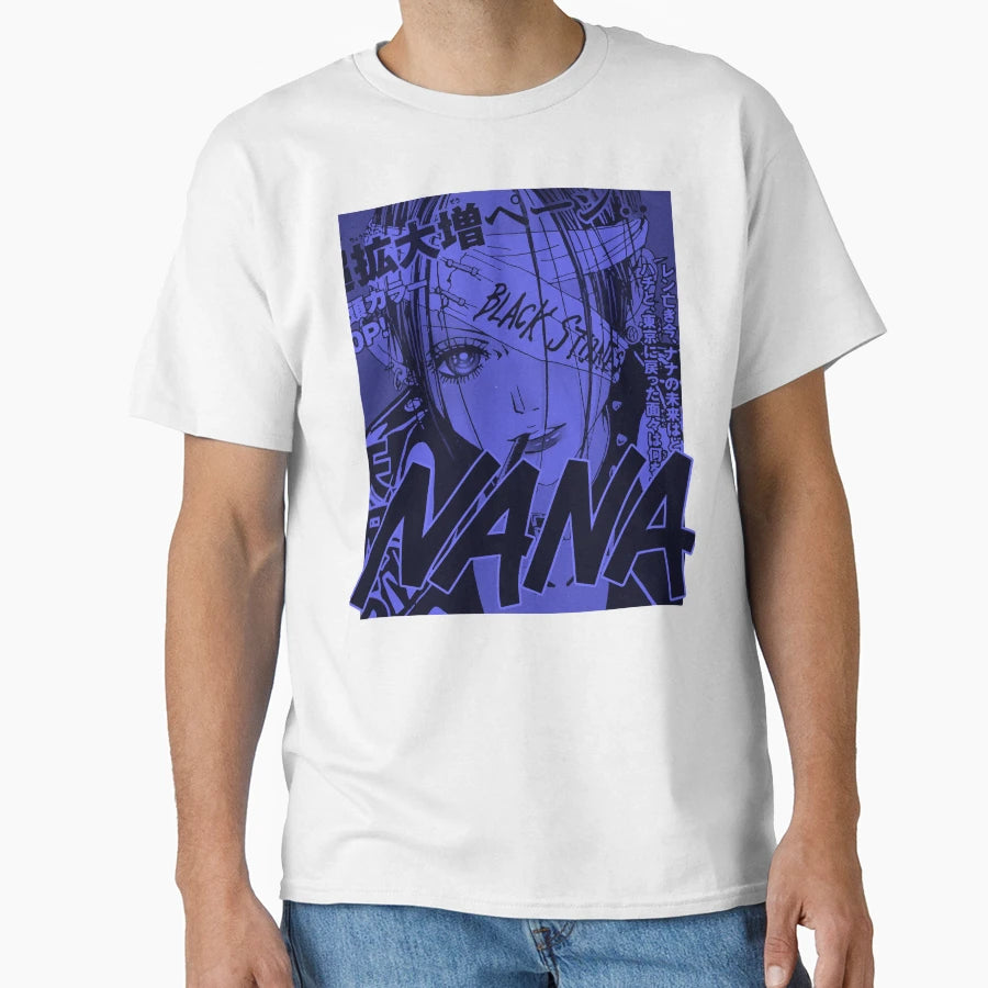 Nana Anime Nana Osaki Black Stones T-Shirt - Aesthetic Graphic Men Women - T-Shirt, Sweatshirt, Hoodie