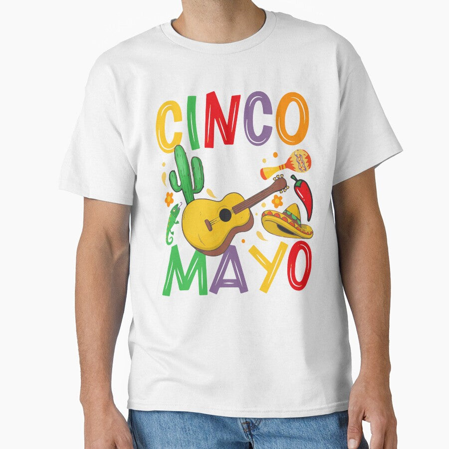 Cinco De Mayo by Mega Foo - Adult & Kids T-Shirts, Sweatshirts & Hoodies apparel design preview 1
