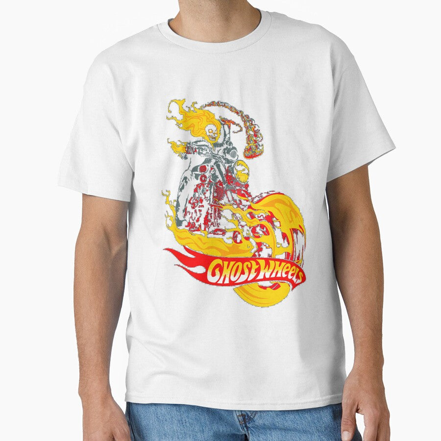 Ghost Wheels by MangaCortaTees - Adult & Kids T-Shirts, Sweatshirts & Hoodies apparel design preview 1