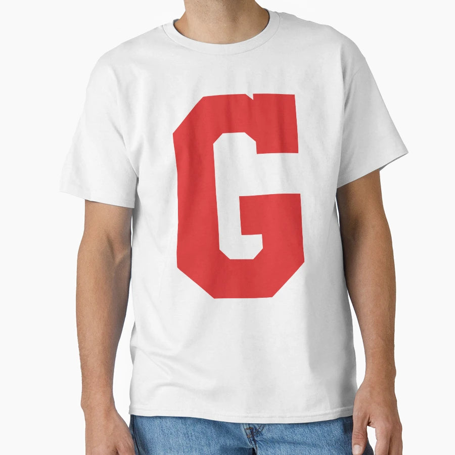 Alphabet Red G Sports Letter G T-Shirt - Custom Art Print for Adults - T-Shirt, Sweatshirt, Hoodie