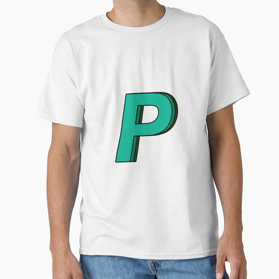 Green P T-Shirt - Casual Everyday Wear for Adults - T-Shirt, Sweatshirt, Hoodie