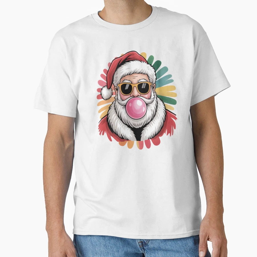 Santas Favorite Human Merry Squad T-Shirt - Aesthetic Graphic Unisex - T-Shirt, Sweatshirt, Hoodie