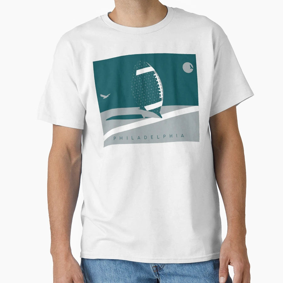 Philadelphia Football Nfl Fan Art T-Shirt - Custom Art Print for Adults - T-Shirt, Sweatshirt, Hoodie