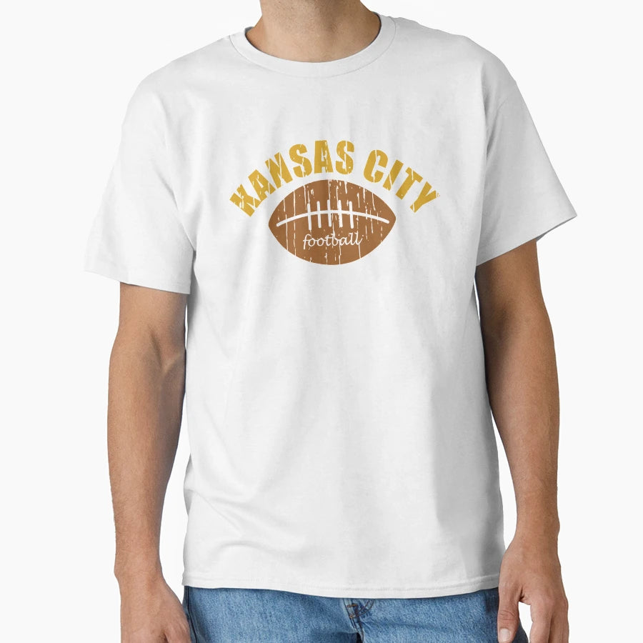 Kc Kansas City Football Fanzone Outfit T-Shirt - Trendy Graphic for Adults - T-Shirt, Sweatshirt, Hoodie