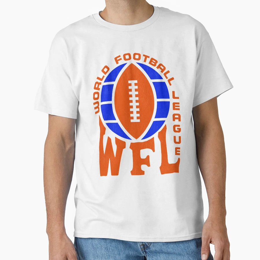 World Football League T-Shirt - Minimalist Print for Adults - T-Shirt, Sweatshirt, Hoodie