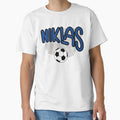Niklas Soccer T-Shirt - Novelty Apparel for Adults - T-Shirt, Sweatshirt, Hoodie