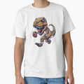 T Rex Raptor Football T-Shirt - Casual Everyday Wear Men Women - T-Shirt, Sweatshirt, Hoodie