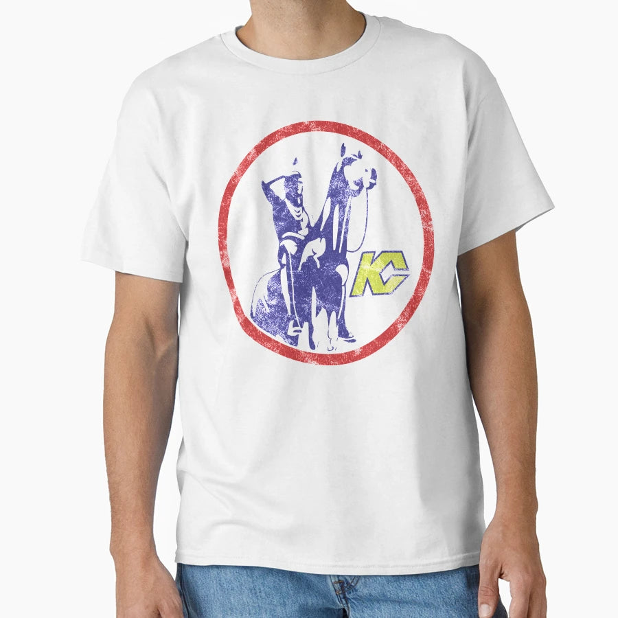 Kansas City Scouts Logo Weathered T-Shirt - Minimalist Print Men Women - T-Shirt, Sweatshirt, Hoodie