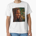 Fast Car Soul Tracy Chapman Expressive Oil Portrait - Adult & Kids T-Shirts, Sweatshirts & Hoodies apparel design preview 1