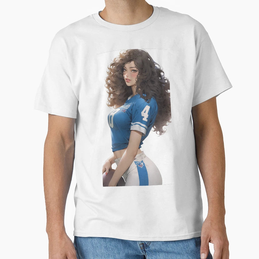 Football Girlfriend T-Shirt - Trendy Graphic Unisex - T-Shirt, Sweatshirt, Hoodie