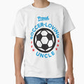 Proud Soccer Loving Uncle T-Shirt - Unique Graphic Unisex - T-Shirt, Sweatshirt, Hoodie