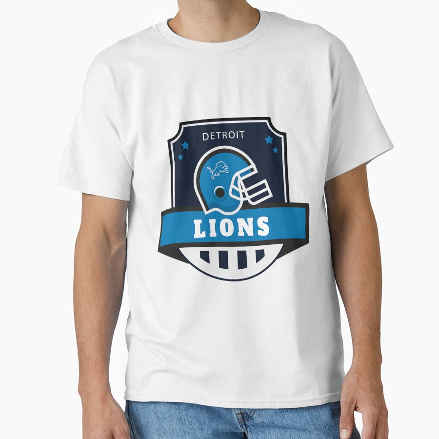 Art Detroit Lions T-Shirt - Graphic Print for Adults - T-Shirt, Sweatshirt, Hoodie