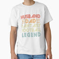 Husband Dad Fantasy Football Legend T-Shirt - Graphic Print for Adults - T-Shirt, Sweatshirt, Hoodie