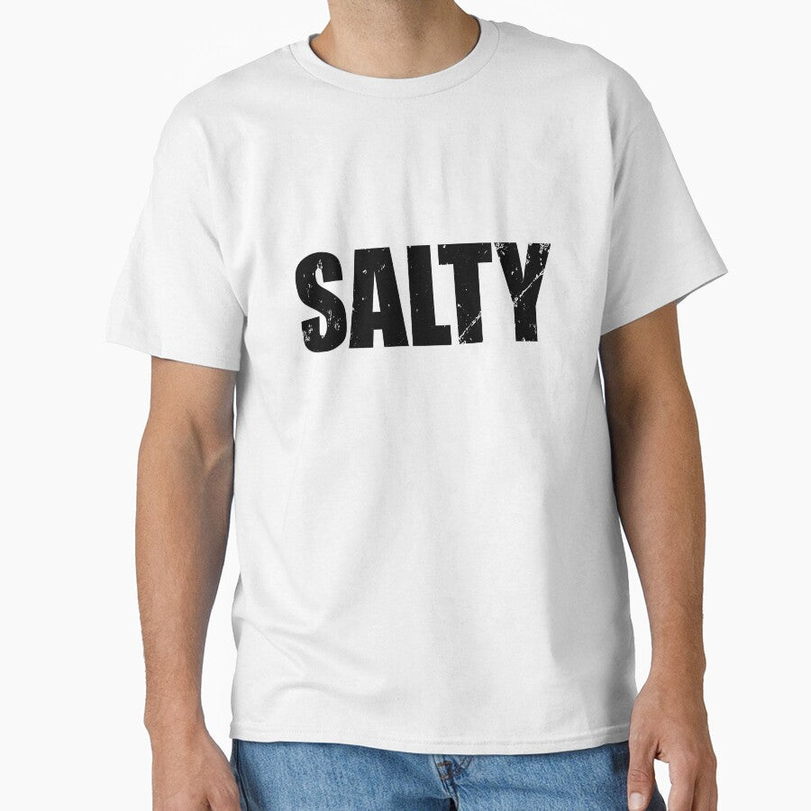 Salty Retro Design Gift by JulianoZn97 - Adult & Kids T-Shirts, Sweatshirts & Hoodies apparel design preview 1
