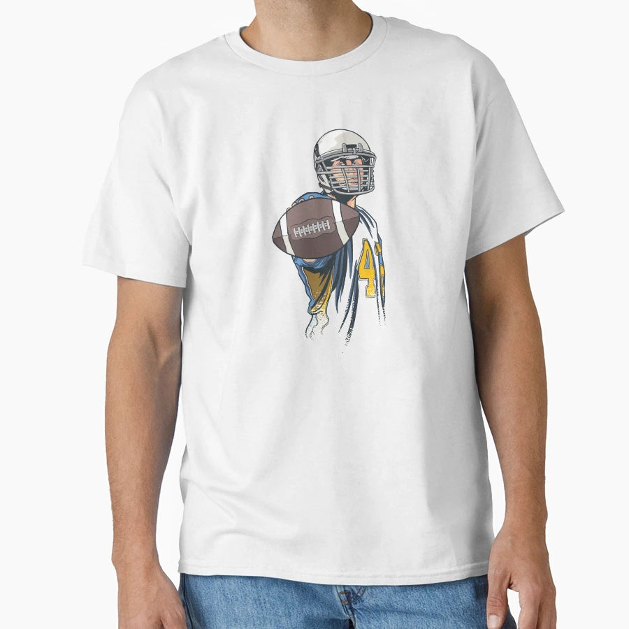 Football T-Shirt - Minimalist Print for Adults - T-Shirt, Sweatshirt, Hoodie
