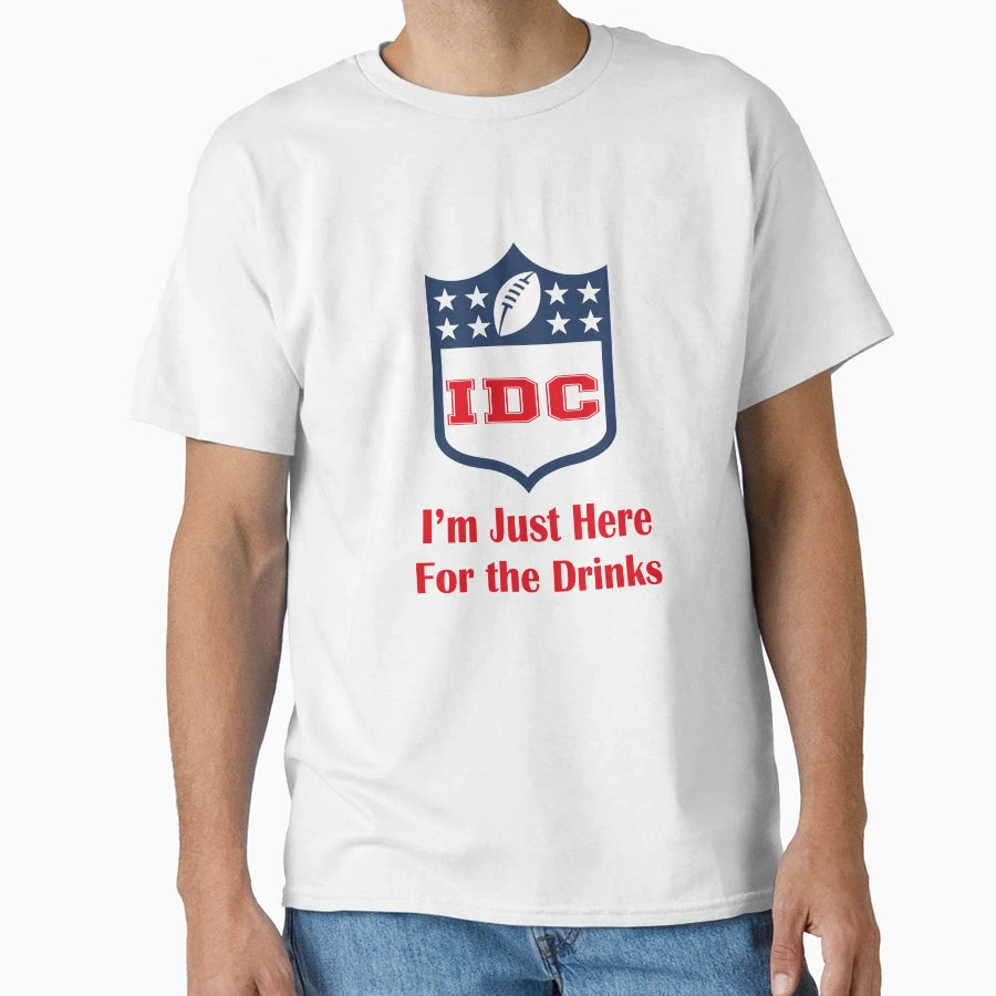Copy Idc American Football Funny I Dont T-Shirt - Trendy Graphic Unisex - T-Shirt, Sweatshirt, Hoodie