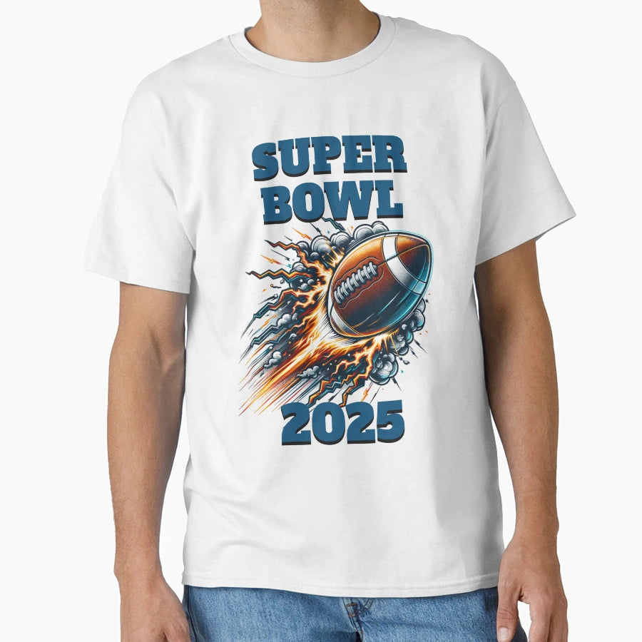 Super Bowl T-Shirt - Custom Art Print for Adults - T-Shirt, Sweatshirt, Hoodie