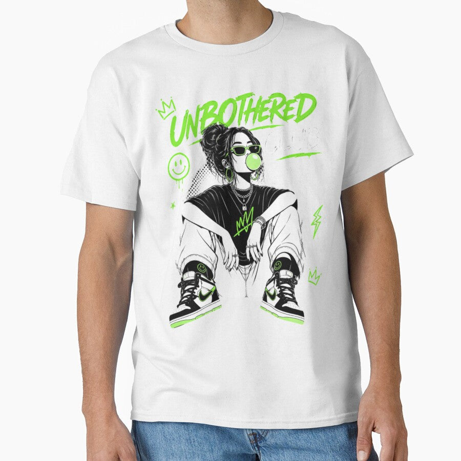 Unbothered club by Prasakro - Adult & Kids T-Shirts, Sweatshirts & Hoodies apparel design preview 1