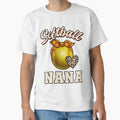 Softball Nana Leopard Heart Softball T-Shirt - Casual Everyday Wear Unisex - T-Shirt, Sweatshirt, Hoodie