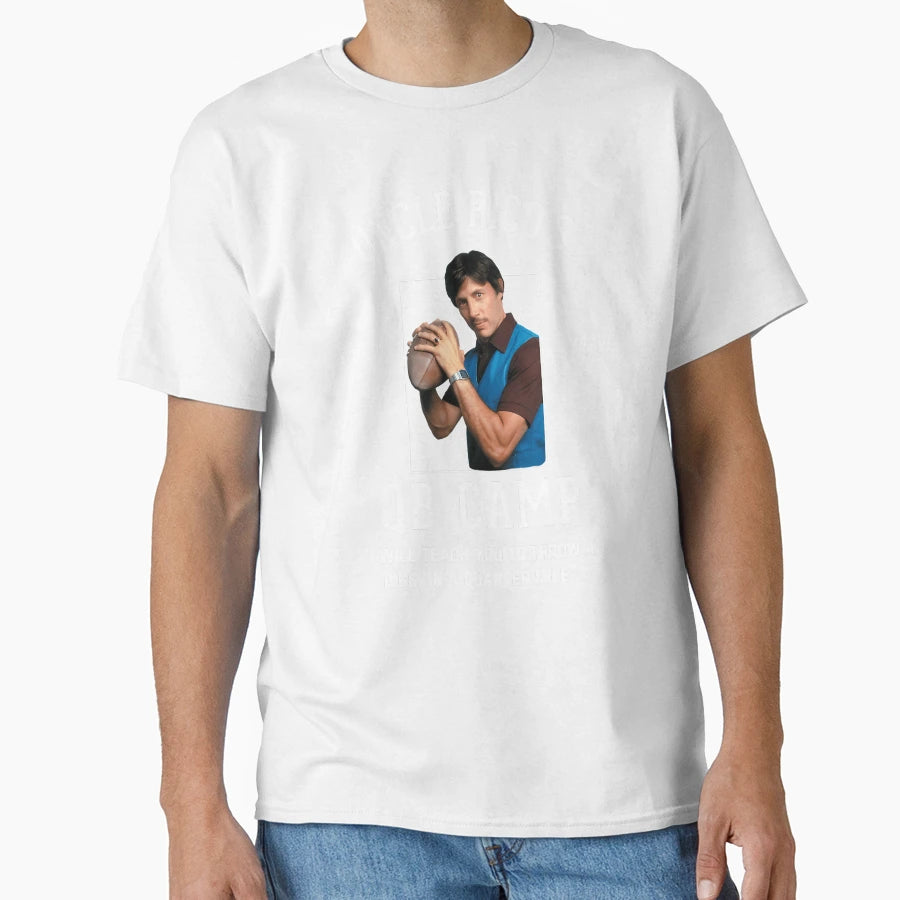 Uncle Ricos Qb Camp 1982 T-Shirt - Unique Graphic for Adults - T-Shirt, Sweatshirt, Hoodie