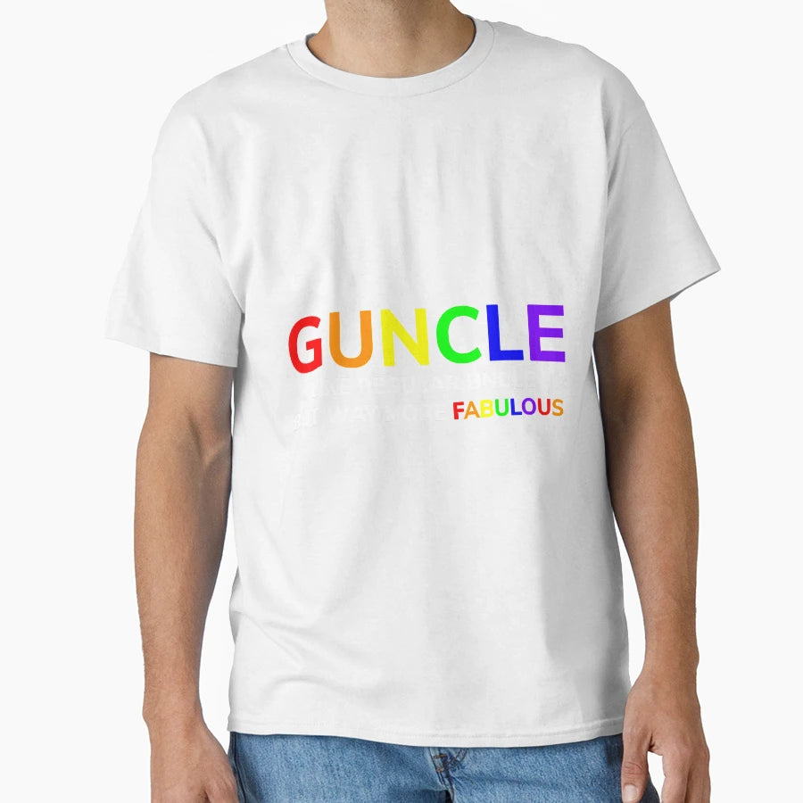 Guncle T-Shirt - Minimalist Print for Adults - T-Shirt, Sweatshirt, Hoodie