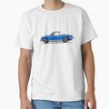 Triumph Stag Single Illustration Blue by - Adult & Kids T-Shirts, Sweatshirts & Hoodies apparel design preview 1