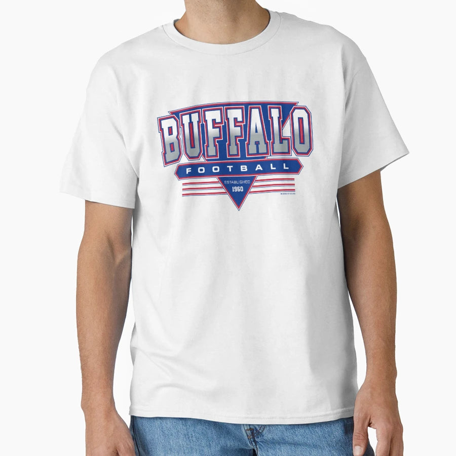 Buffalo Football Bills Inspired T-Shirt - Casual Everyday Wear for Adults - T-Shirt, Sweatshirt, Hoodie