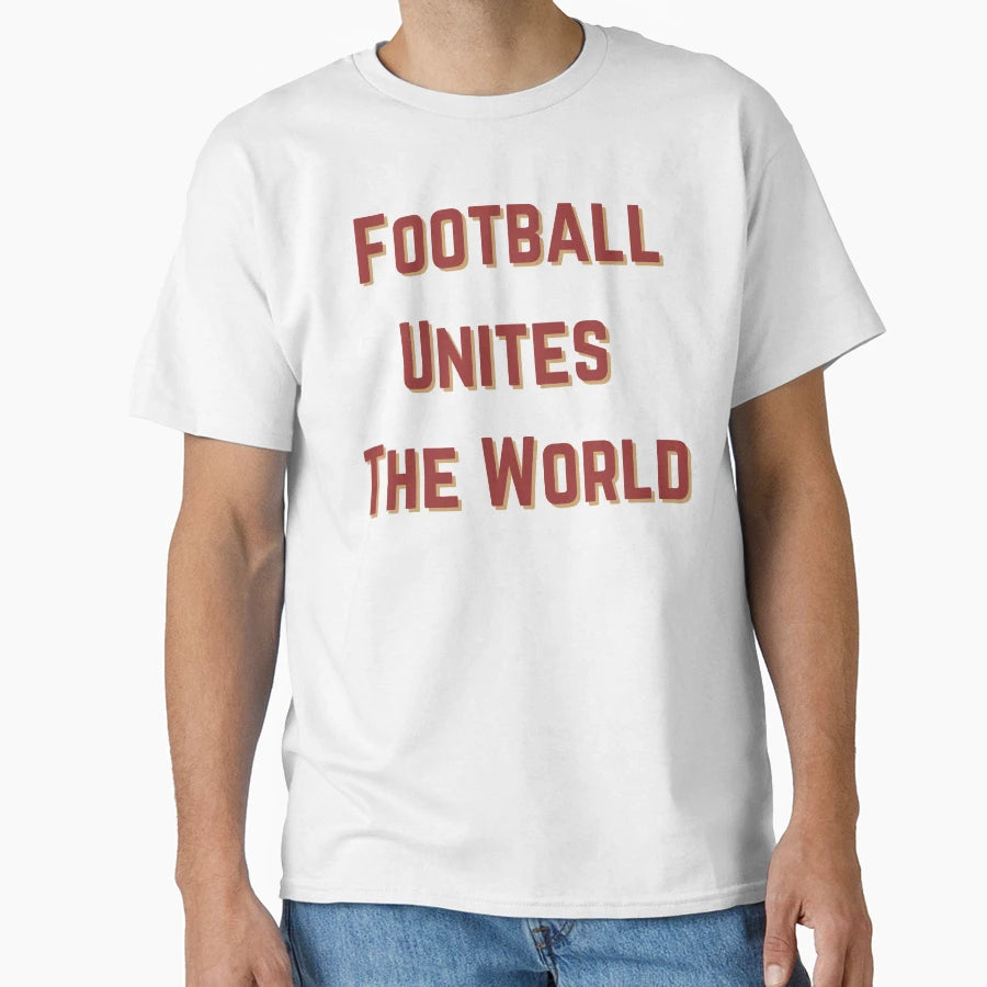 Love Football T-Shirt - Minimalist Print Unisex - T-Shirt, Sweatshirt, Hoodie