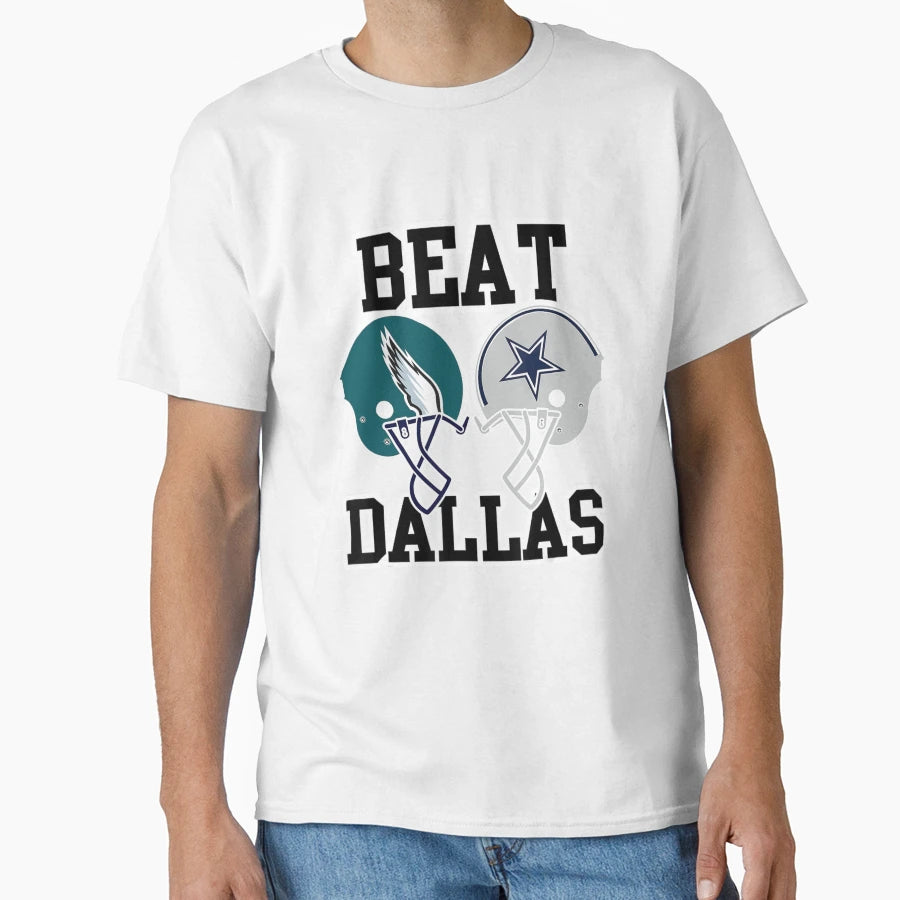 Beat Dallas T-Shirt - Unique Graphic Men Women - T-Shirt, Sweatshirt, Hoodie