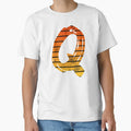Letter Q Initials T-Shirt - Fun Novelty Design Men Women - T-Shirt, Sweatshirt, Hoodie