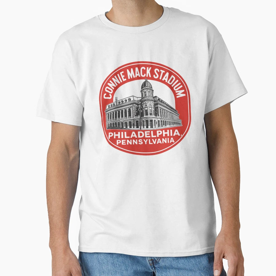 Connie Mack Stadium T-Shirt - Trendy Graphic Unisex - T-Shirt, Sweatshirt, Hoodie