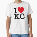 I Heart Kc T-Shirt - Streetwear Style Unisex - T-Shirt, Sweatshirt, Hoodie
