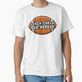 Coach Cheer Dad Repeat T-Shirt - Aesthetic Graphic Unisex - T-Shirt, Sweatshirt, Hoodie