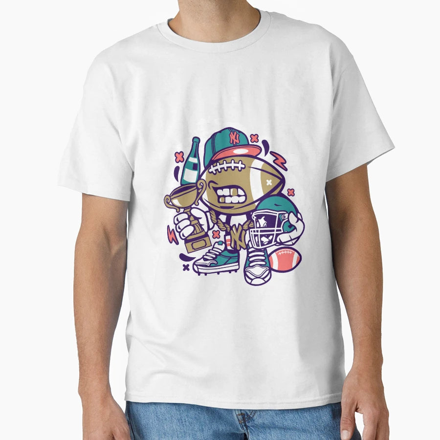 Football Champion T-Shirt - Aesthetic Graphic Unisex - T-Shirt, Sweatshirt, Hoodie