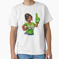Football Mom Sports T-Shirt - Custom Art Print for Adults - T-Shirt, Sweatshirt, Hoodie