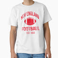 New England Football Team T-Shirt - Minimalist Print for Adults - T-Shirt, Sweatshirt, Hoodie