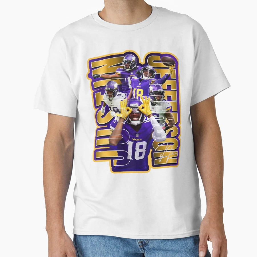 JJ Football Star Artwork T-Shirt - Trendy Graphic Men Women - T-Shirt, Sweatshirt, Hoodie