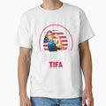 I Am Aunt Tifa Aunt Tifa American T-Shirt - Fun Novelty Design for Adults - T-Shirt, Sweatshirt, Hoodie