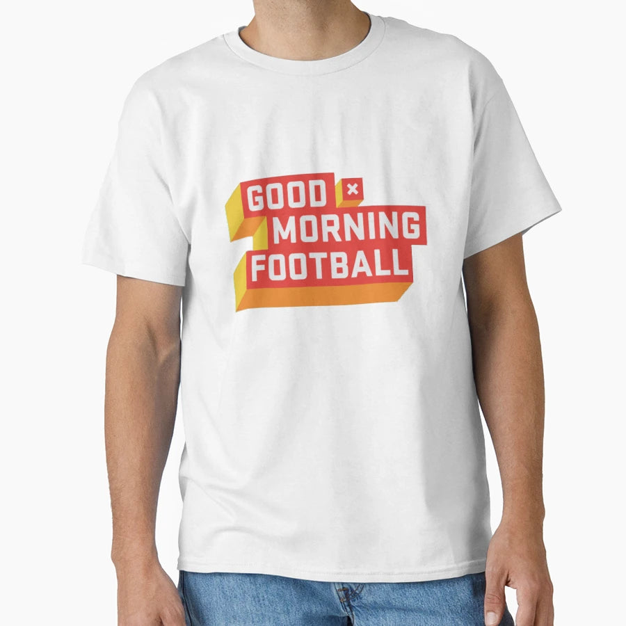 Good Morning Football Gmfb Active T-Shirt - Casual Everyday Wear Men Women - T-Shirt, Sweatshirt, Hoodie
