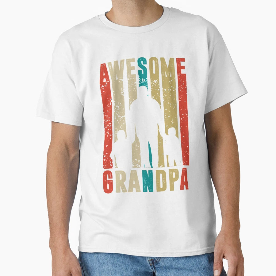 Awesome Grandpa T-Shirt - Trendy Graphic Men Women - T-Shirt, Sweatshirt, Hoodie