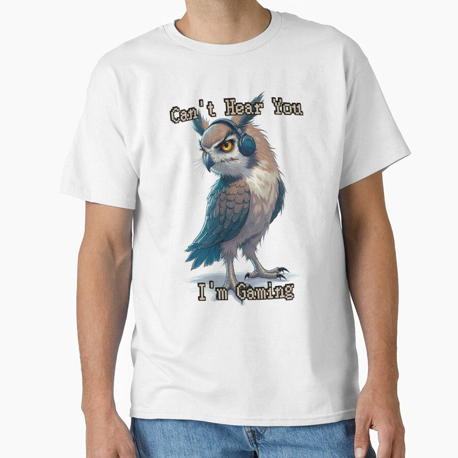 Can't Hear You I'm Gaming by Inklivion - Adult & Kids T-Shirts, Sweatshirts & Hoodies apparel design preview 1