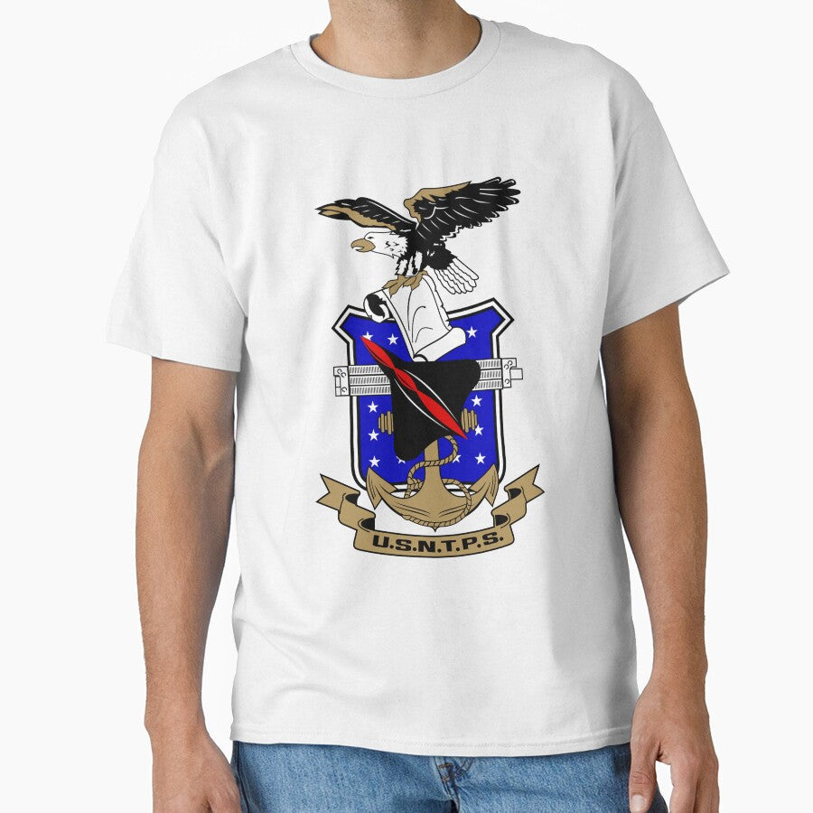 Test Pilot School Usntps C R E S T Slim Fit, I Love - Adult & Kids T-Shirts, Sweatshirts & Hoodies apparel design preview 1