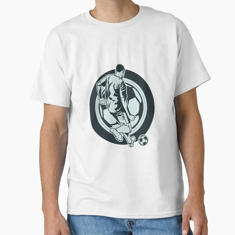 Soccer Dad Unique Gift Dad T-Shirt - Minimalist Print Men Women - T-Shirt, Sweatshirt, Hoodie