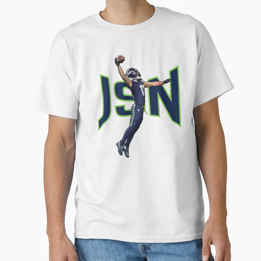 Jaxon Smith Njigba Dunk T-Shirt - Trendy Graphic Men Women - T-Shirt, Sweatshirt, Hoodie